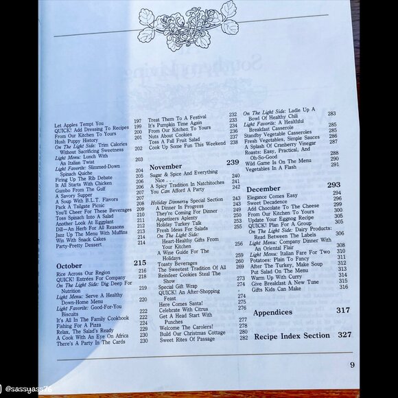 ▪️VTG▪️1990 & 1991 SOUTHERN LIVING Hardcover Annual Recipe Books - Picture 11 of 11